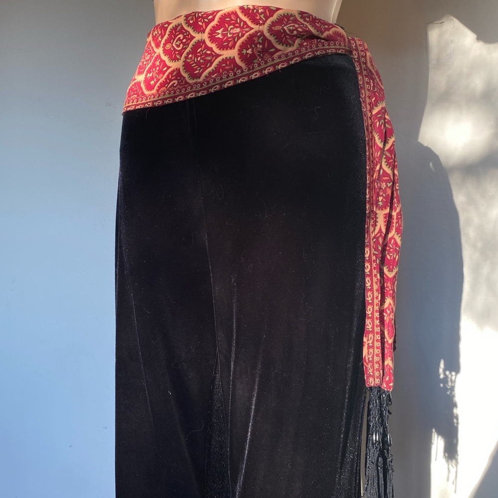 Amazing vintage gypsy velvet pants by soft surroundings size XS
